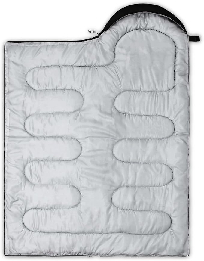 Axolotl Gamepad Sleeping Bag,3 Season Warm and Cool Weather Game Console Sleeping Bag for Boys Teens,Waterproof Lightweight Geometry Hexagonal Sleeping Bag for Traveling,Outdoors Camping,Blue,Black