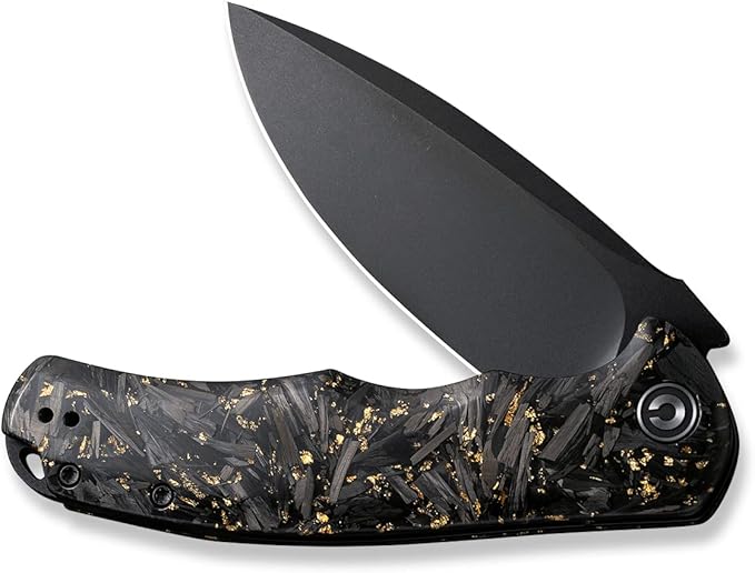 CIVIVI Folding Pocket Knife- Praxis Flipper Liner Lock Knife, 3.75" Black Stonewashed Blade, Reversible Clip for EDC Outdoor Use C803J