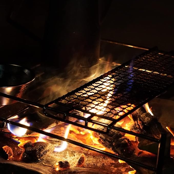 CAMPINGMOON 304 Stainless Steel Cooking Grates for Camping Stove Grill Campfire Open Fire MTG-G,MTG-2G,MTG-JS,MTG-JL