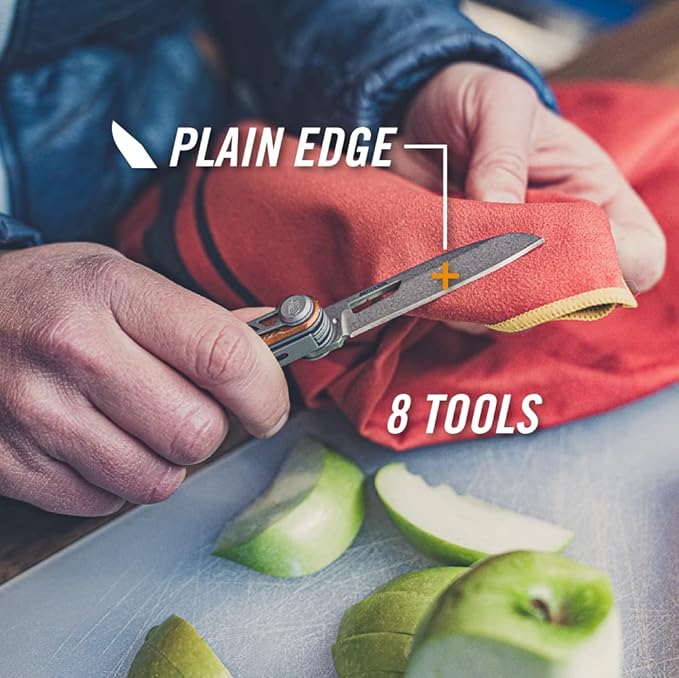 Gerber Gear Armbar Cork Pocket Knife EDC Multitool with Blade, Pry Bar, and Hammer for Camping, Gold