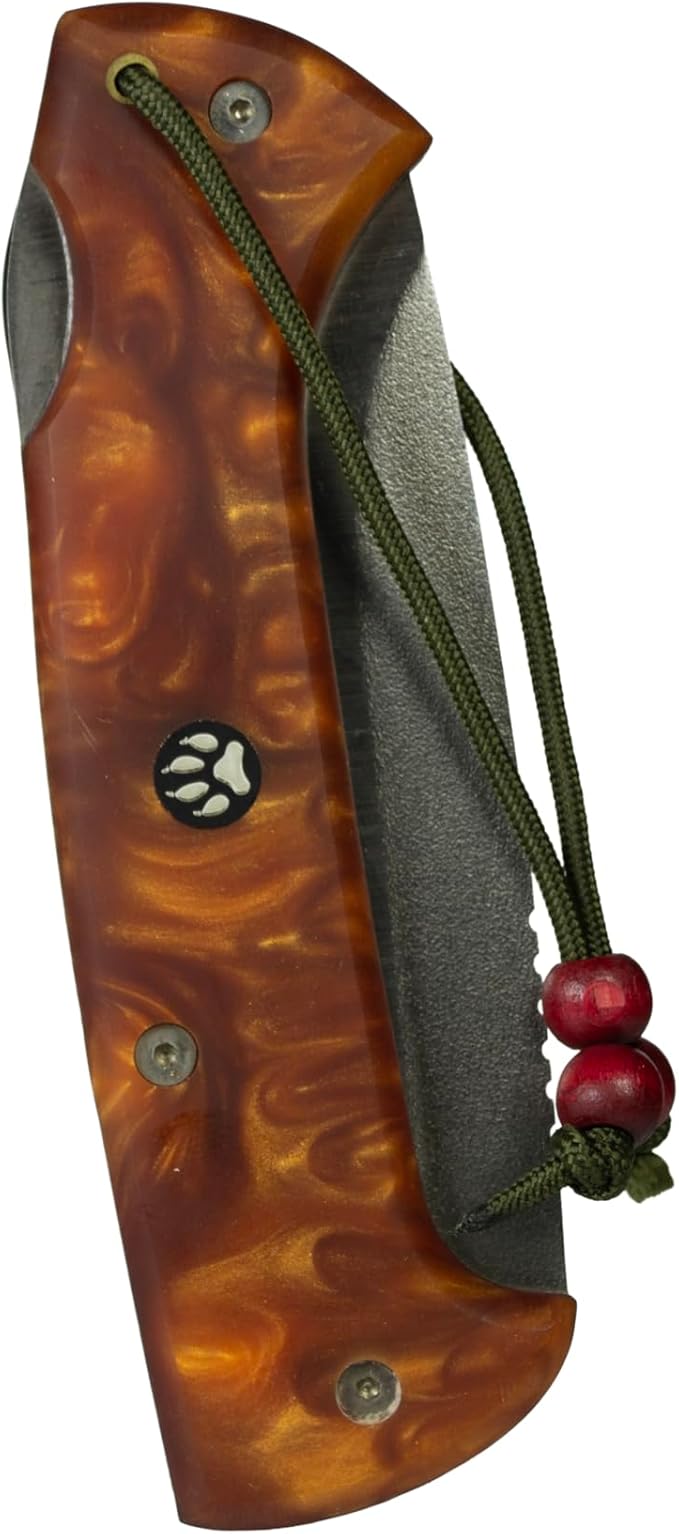 Stainless Steel With Sheated Safety Lock N690 Bohler Hunter Hunting Camping Hiking Knife