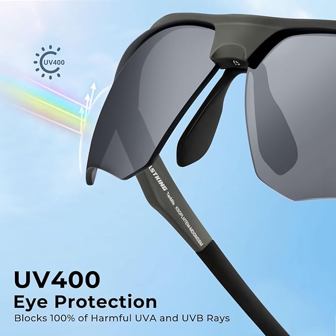 KastKing Tenmile Polarized Sunglasses for Men & Women, UV Protection,Sport Sunglasses Cycling Fishing Outdoor