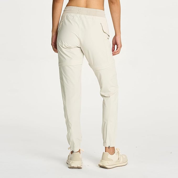 smawell Women's Hiking Pants Convertible Lightweight Zip-Off Outdoor Pants Quick Dry Joggers with Pocket