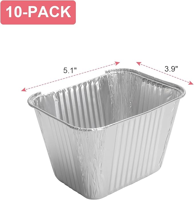 Grill Grease Cup Catcher with 10-Pack Aluminum Drip Pans Liners for Pit Boss 2/3/4 Burner Gas Griddles, Drip Tary & Disposable Liners Fit for Blue Rhino Razor GGC1643M GGC1643L GGC2241L Grill