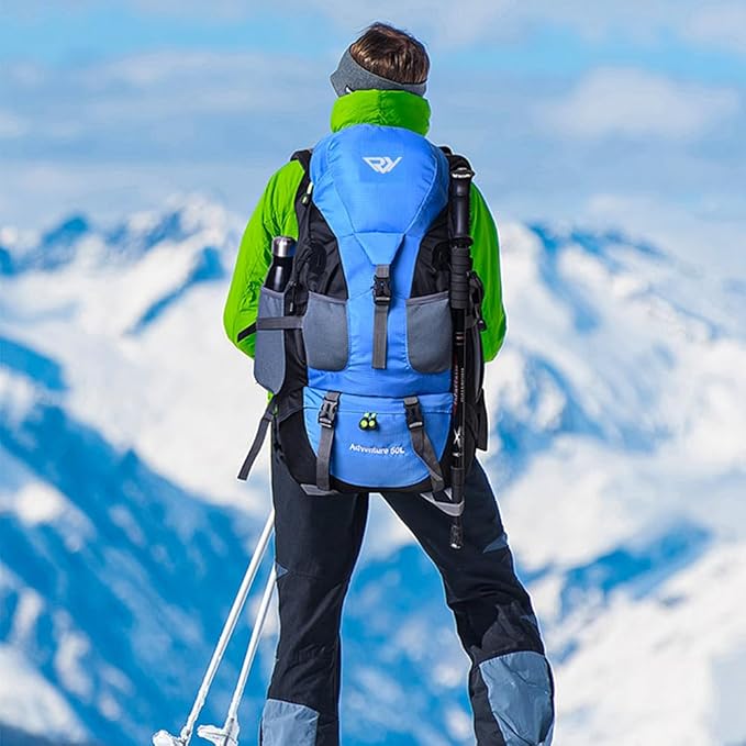 Hiking Backpack, 50l Camping Lightweight Bag for Outdoor