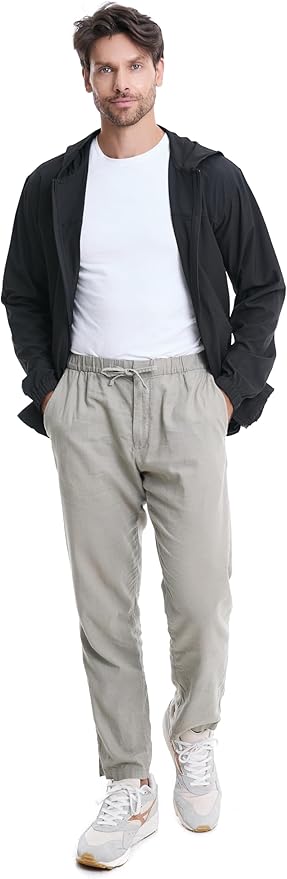 TRAILSIDE SUPPLY CO. Men's Sun Protection Cycling Jacket Lightweight Windbreaker