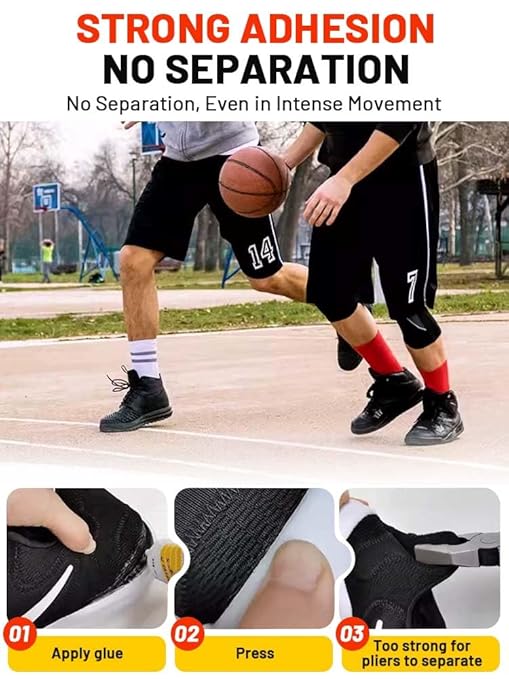 Professional Waterproof Shoe Repair Adhesive: Strongly Fixes Cracks and Debonding, No Whitening or Hardening, for Sports Shoes, Leather Shoes, and Boots