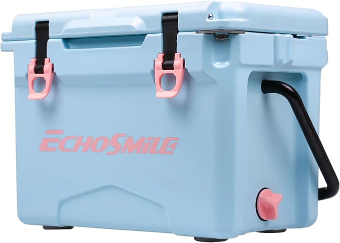EchoSmile 12/18 Quart Rotomolded Cooler, Built to Stand up to The Rigors of The Journey