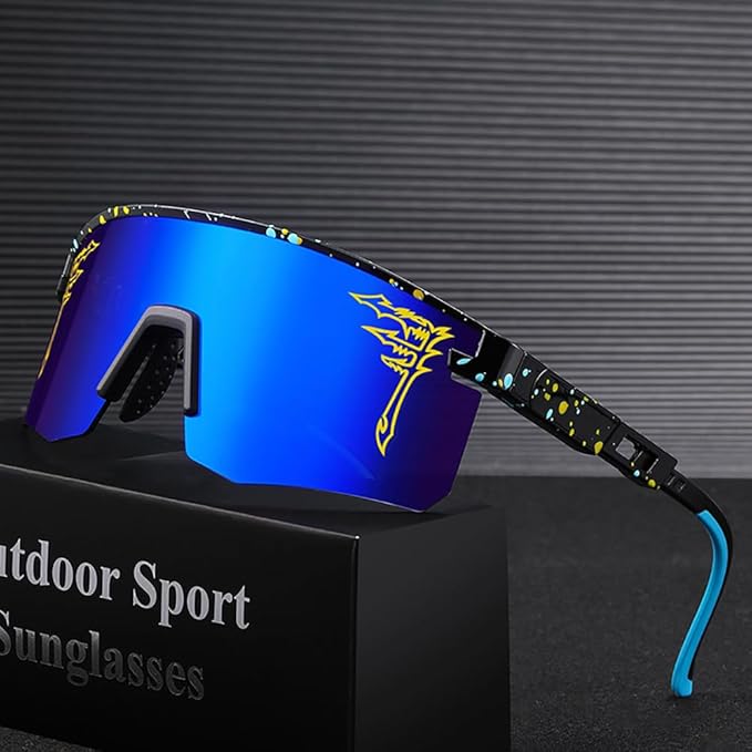 Two Sizes Baseball Sunglasses For Adults and Youth Boys Girls Kids UV400 Men Women Outdoor Sports Sun Glasses
