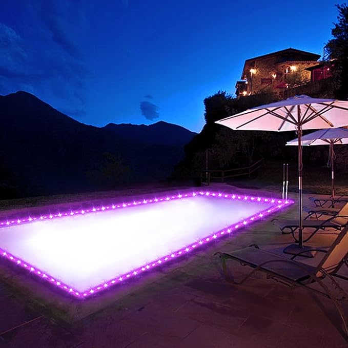 JMEXSUSS 2 * 200 LED Pink Solar Rope Lights, 66ft IP 65 Waterproof Solar String Light Outdoor, 8 Modes Christmas Lights for Camp Trampoline Ladder Slide Tent