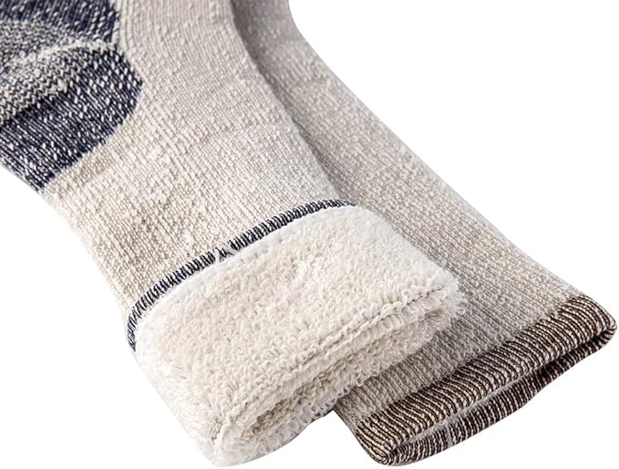 Merino Wool Men Crew Socks Warm Socks Athletic Socks for Men, Suitable for Hiking,Trekking,Camping …