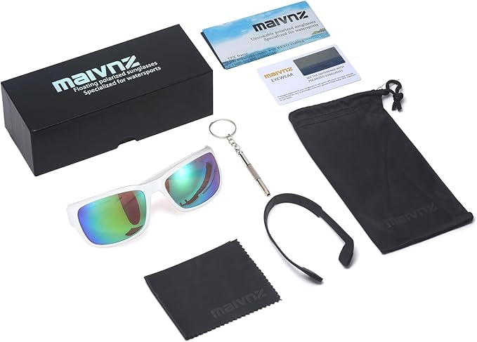 Floating Polarized Fishing Sunglasses for Men UV Protection Fishing Glasses Boating Kayaking Water Sport Glasses