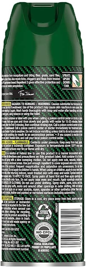 Off! Deep Woods Sportsman Insect Repellent 6 Ounce (Pack of 2)