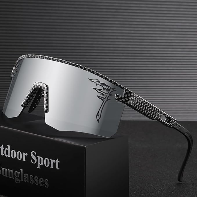 Two Sizes Baseball Sunglasses For Adults and Youth Boys Girls Kids UV400 Men Women Outdoor Sports Sun Glasses