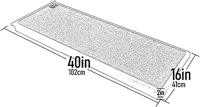Pet Gear Free Standing Pet Ramp for Cats and Dogs, No Assembly Required, Easy Fold for Storage or Travel, Portable, Espresso