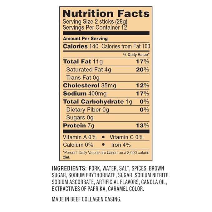 Cattleman's Cut Double Smoked Sausages, 12 Ounce