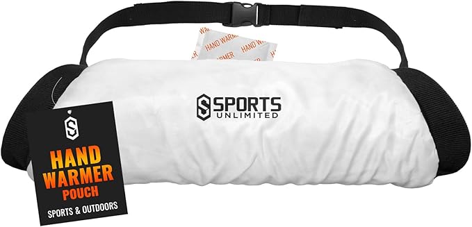 Sports Unlimited Football Hand Warmer Pouch, Youth, Kids. Men & Adult, Perfect for QB Position, Golf Handwarmer Sleeve, Hand Warmers for Football