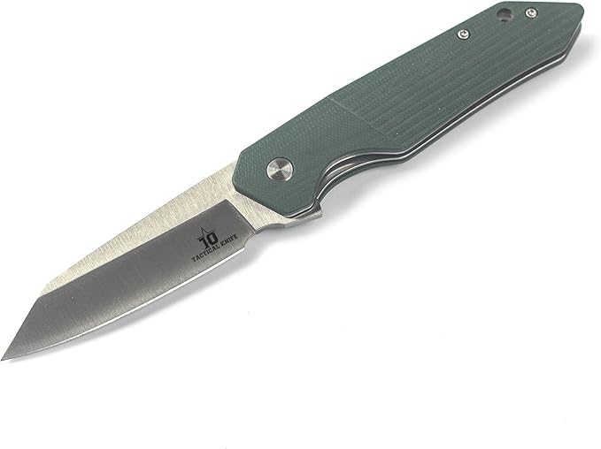 Pocket Knife,3.35" Blade G10 Handle EDC Knife with Pocket Clip for Men Women,Folding Knife for Camping Survival Hiking Knives-Avant