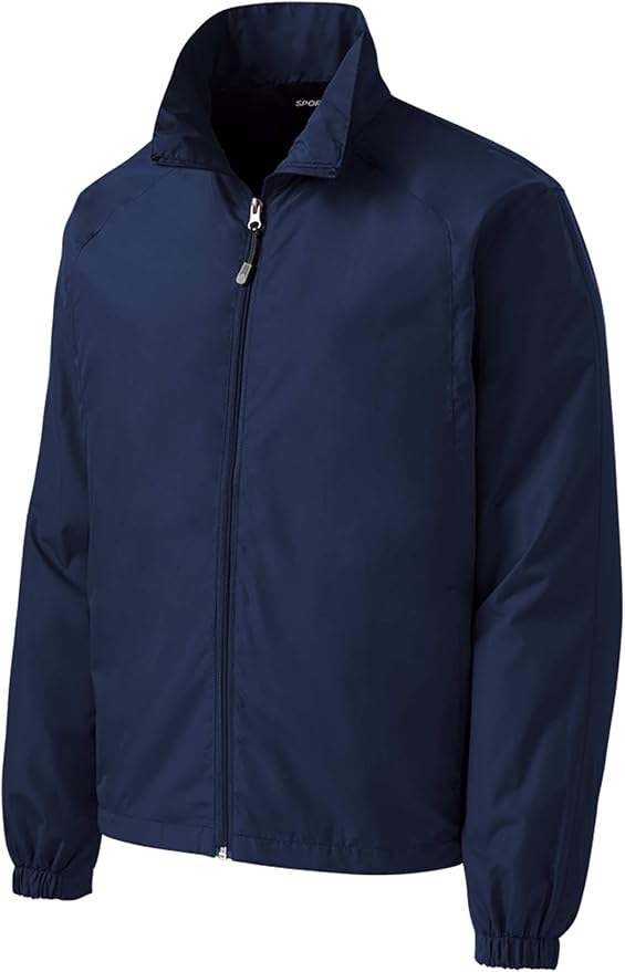 SPORT-TEK Men's Full Zip Wind Jacket