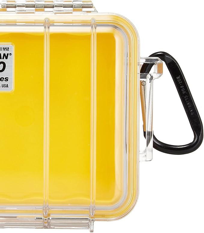 Pelican 1040 Micro Case (Yellow/Clear)