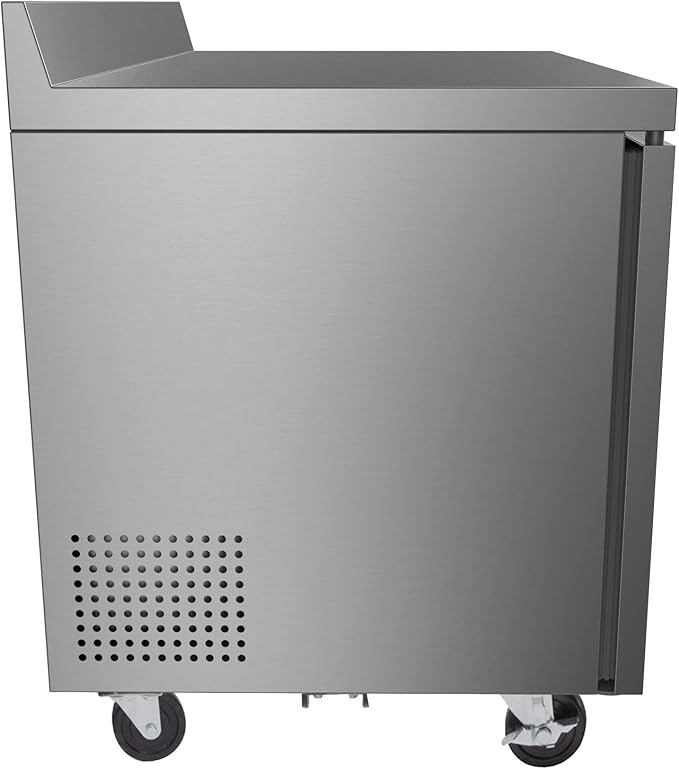 KoolMore RWT-2D-12C Commercial, Refrigerator Double Door, Stainless Steel