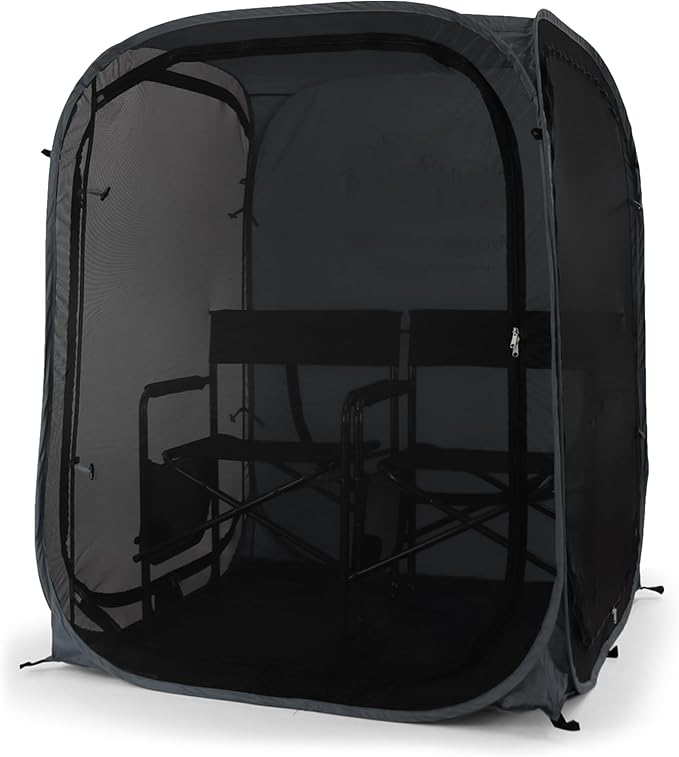 WeatherPod® The Original Shark Tank MyPod™ Mesh 1-2 Person Pop-Up Screen Pod - Keeps Out Bugs, Mosquitos, and Harmful UV Rays - UPF 50 for Maximum Protection from The Sun