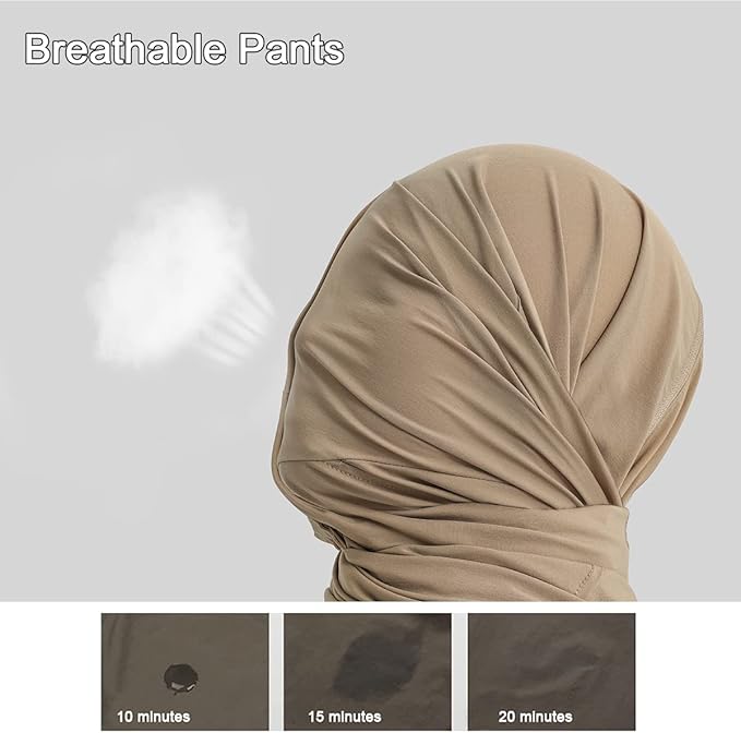 Gash Hao Mens Hiking Convertible Pants Outdoor Waterproof Quick Dry Zip Off Lightweight Fishing Pants