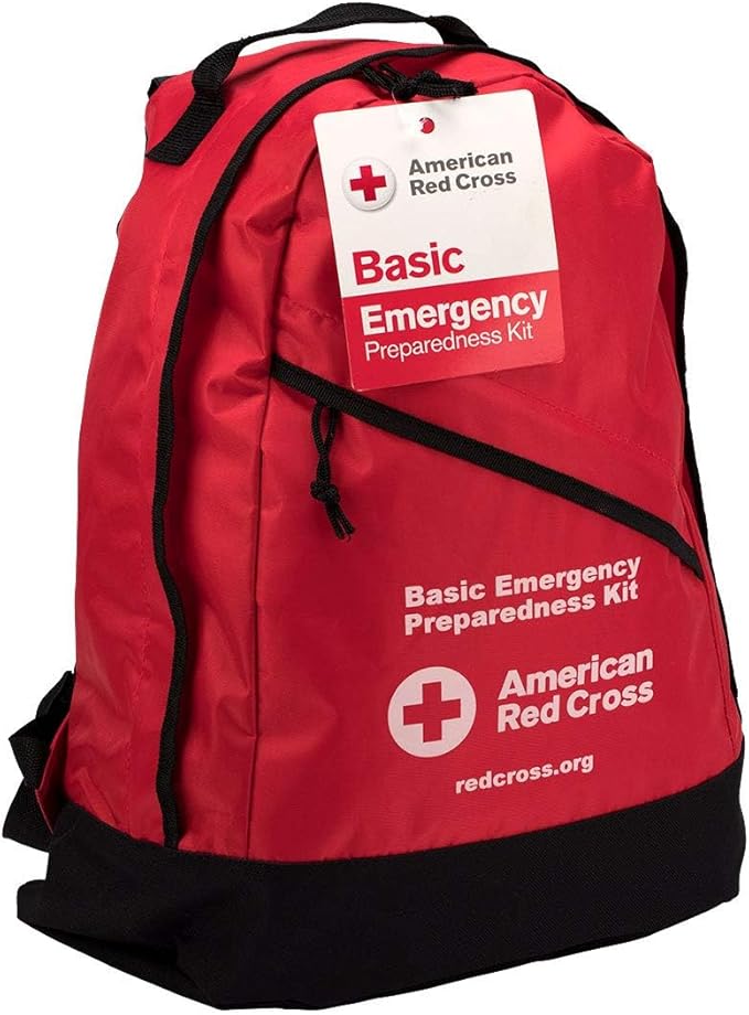 Officially Licensed Product | 3-Day Basic Emergency Preparedness Backpack | 72 Hour Survival Supplies for 1 Person | Water, Phone Charger, Blanket, Food