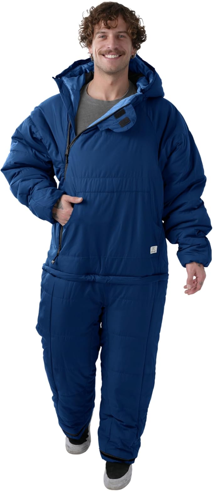 Selk'bag SWYTCH Lite Wearable Sleeping Bag & Jacket | 2-in-1, Lightweight, Eco-Friendly, 40°F for Camping & Travel