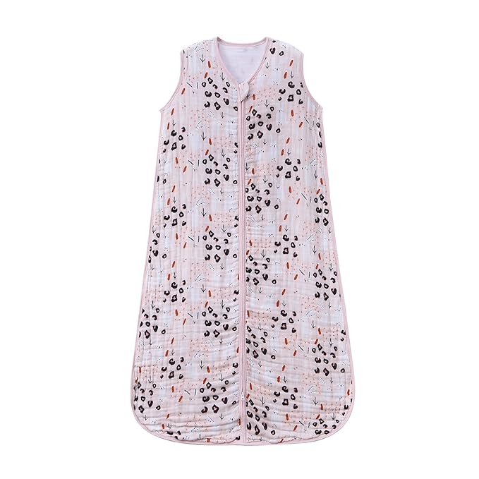 Baby Sleep Sack 12-24 Months Wearable Blanket for Babies 100% Organic Cotton 2-Way Zipper YKK 0.5 TOG Toddler Sleeping Sacks 1-2 T Bunny