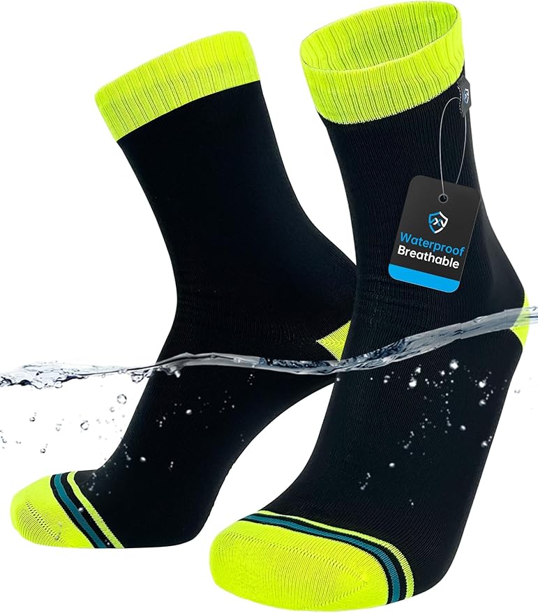 DexShell Waterproof Socks for Men & Women, Ultralite for Hiking Walking Outdoor Activities in Cold Wet Weather, Unisex Ankle