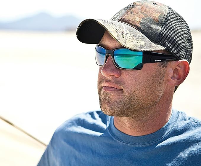 Floating Polarized Fishing Sunglasses for Men UV Protection Fishing Glasses Boating Kayaking Water Sport Glasses
