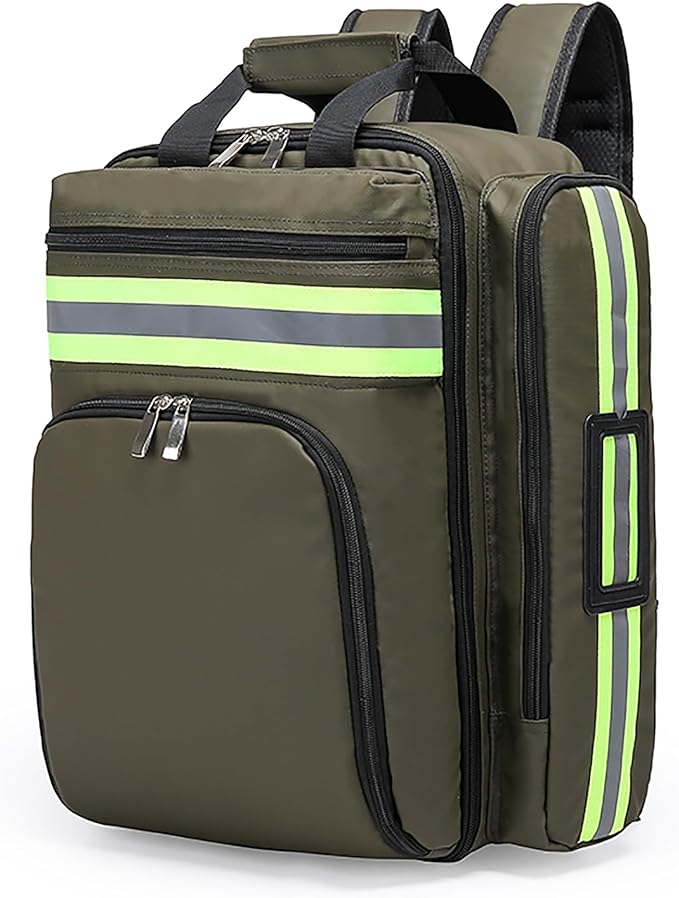 Medical Bag Empty First Aid Backpack, Medicine Mag Empty Emergency Bag,Medical Bag Organizer,Emergency Medical Backpack,First Aid Backpack, Medicine Mag (Bag Only)