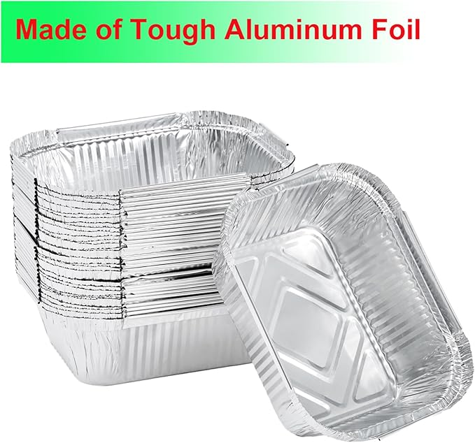 Nexgrill Grease Tray Replacement Parts for Nexgrill 720-0830h Grill Drip Tray Accessories, Nexgrill Drip Pan Grease Catcher Liners Foil Disposable 30 Pack