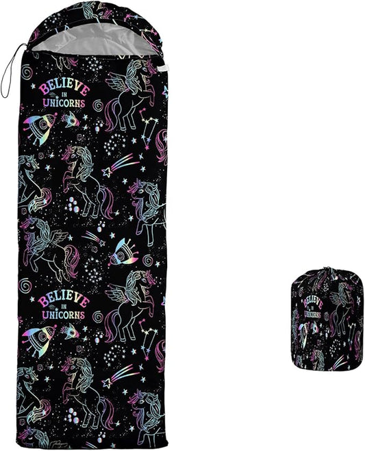 Print sleeping bag,sleeping bags,Outdoor Camping Sleeping Bag,Suitable For Children Boys And Girls Portable,Waterproof,Compact And Lightweight,Great For Outdoor Camping,Backpacking And Hiking