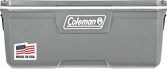 Coleman Classic Series Insulated Portable Cooler, Leak-Resistant Outdoor Hard Cooler Keeps Ice up to 5 Days, 52/70/120/150 Quart