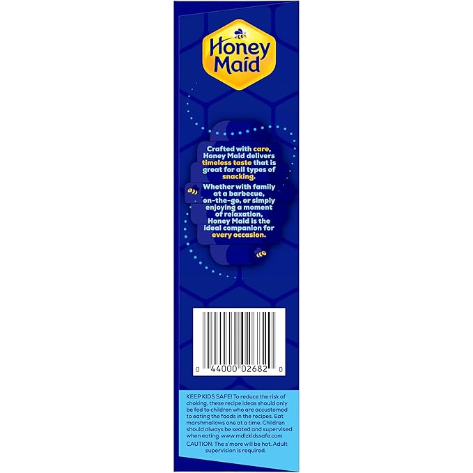 Honey Maid Fresh Stacks Graham Crackers, Bulk Travel Snacks, 6 Boxes (36 Multi Snack Packs)