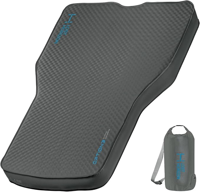LOSTHORIZON Camping Air Mattress with Foam for RAV4, Self Inflating Sleeping Pad with Air Pump, 4.5" Thick, R-Value 13