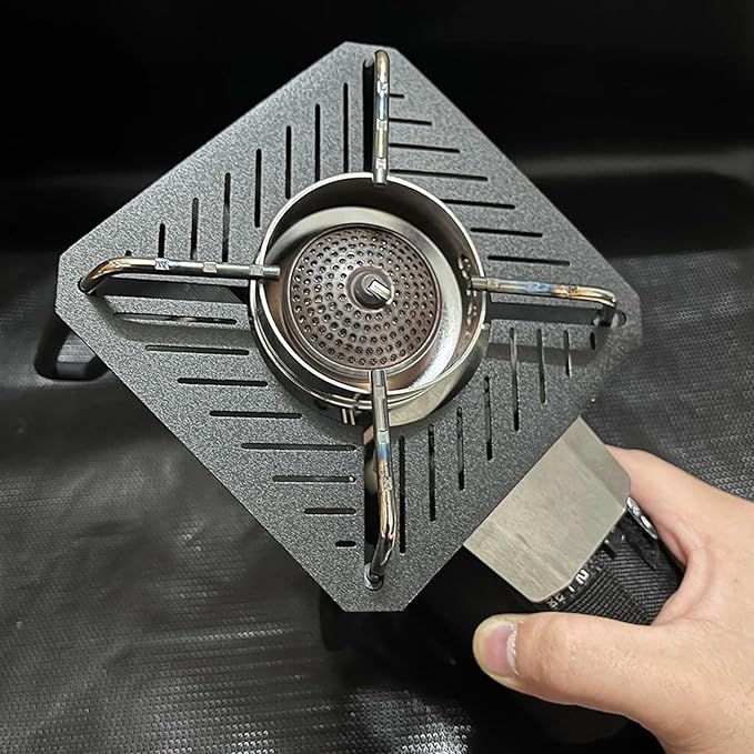 Windproof Ring for Soto 310 Spider Stoves, Stainless Steel Heat Wind Shielding Ring Flame from Wind Interference Ideal for Outdoor Cooking