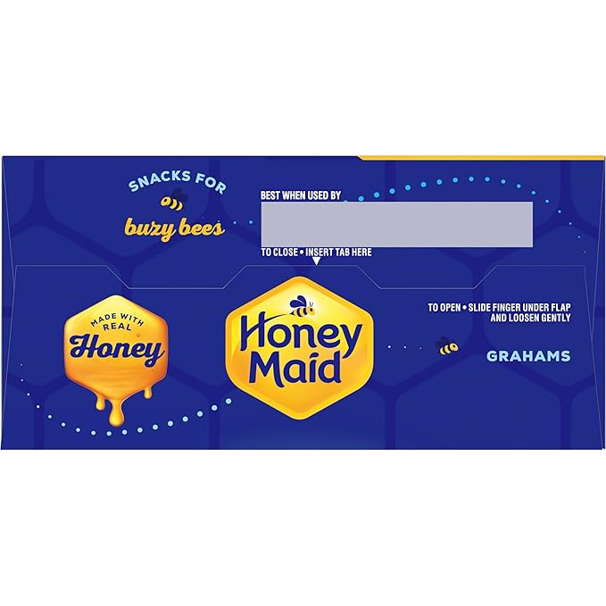HONEY MAID Graham Crackers, Lunch Snacks, Bulk Snacks, 12 - 14.4 oz Boxes