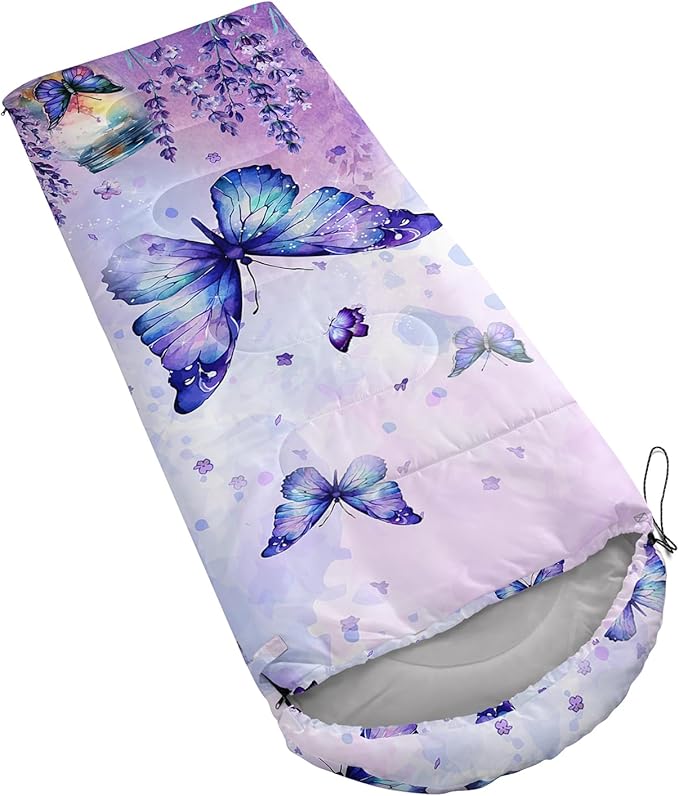 Sleeping Bag for Womens Girls Teens, Waterproof Sleeping Bags Traveling and Outdoors, Camping Gear Equipment