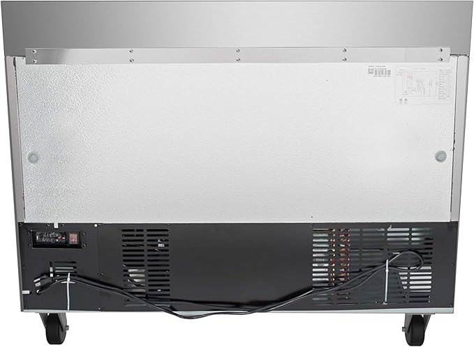 KoolMore RWT-2D-12C Commercial, Refrigerator Double Door, Stainless Steel