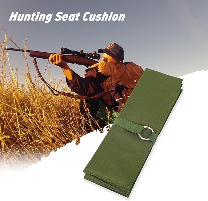 Foldable Hunting Seat Cushion Pad,Lightweight Sitting Pad,Camping Mat for Camping, Hunting, Fishing,Camping,Outdoor Activities,Hunting Accessories