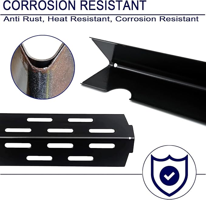 Genesis II Grill Parts Flavorizer Bars Heat Deflectors for Weber 2 GS4 66032 66795 66040, Genesis II 300 Series II E-310, II E-315, II E-330, Genesis II LX 340 (2017 & Newer) Burner Covers