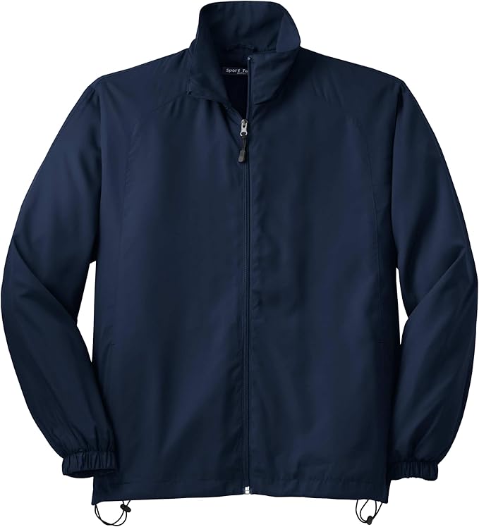 SPORT-TEK Men's Full Zip Wind Jacket