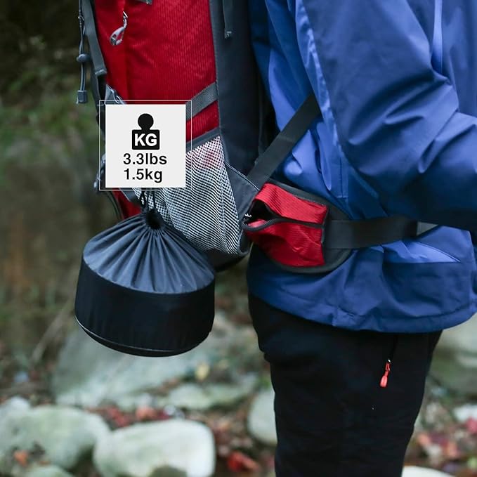 REDCAMP 6/10/11/12/14/15/19 PCS Camping Cookware Mess Kit Camping Gear Campfire Utensils Lightweight Stackable Pot Pan Bowls Soup Spoon with Storage Bag for Camping, Backpacking, Outdoor Cooking