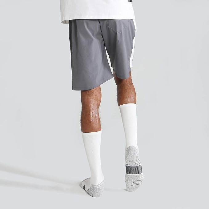 WANDER 3-6 Pairs Men's Athletic Run Cushion Over-the-Calf Tube Socks