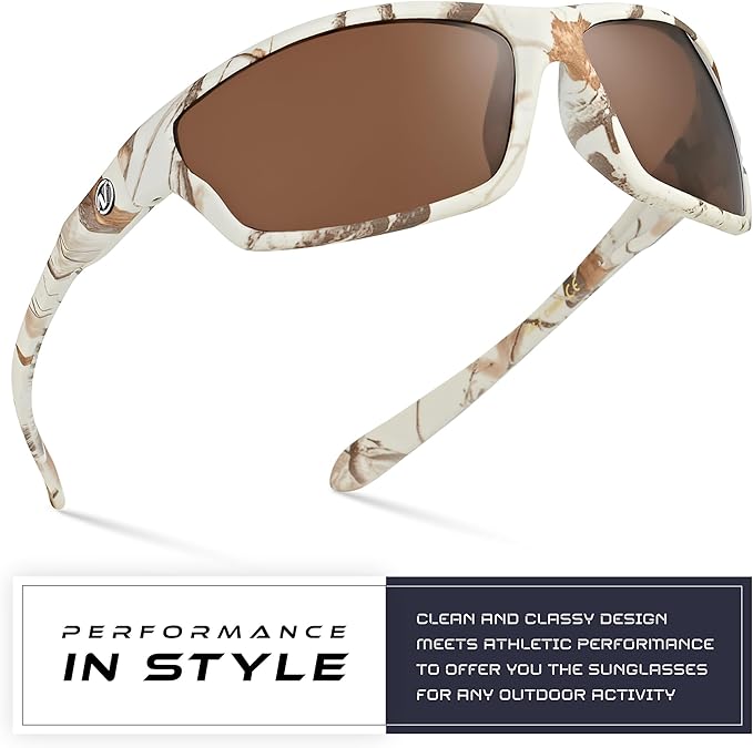 Nitrogen Polarized Wrap Around Sport Sunglasses for Men Women UV400 Driving Fishing Running Sun Glasses