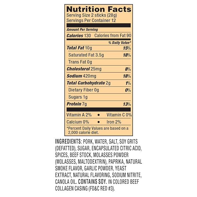 Cattleman's Cut Old Fashioned Smoked Sausages, 12 Ounce