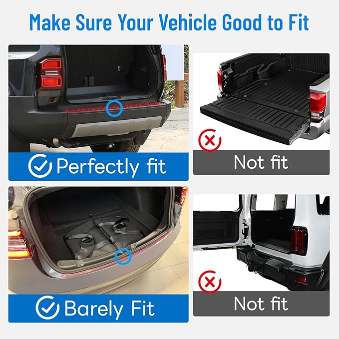 Portable Car Tailgate Table for Camping, SUVs, Vans | Folding Outdoor Vehicle Table for Road Trips, Tailgating, Work, & On-The-Go